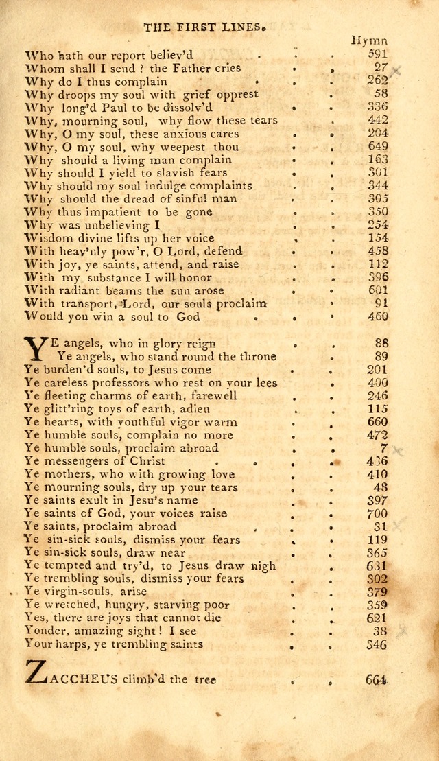 A New Selection of Seven Hundred Evangelical Hymns ... intended as a        Supplement to Dr. Watts