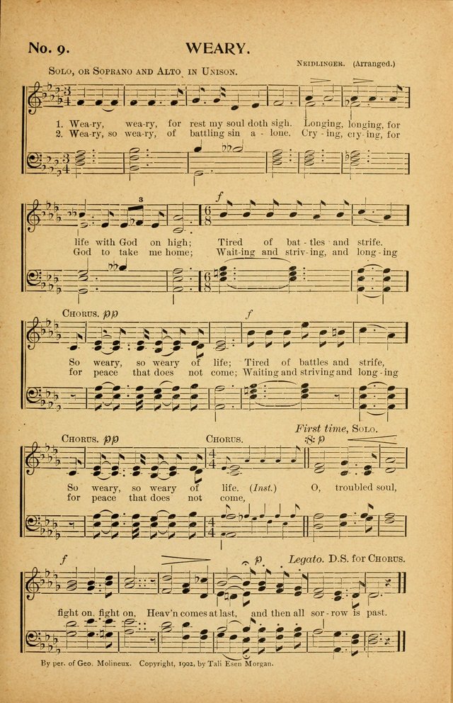 Ocean Grove Christian Songs: "The Big Little Book" page 9