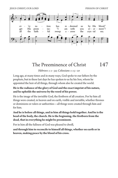 Our Great Redeemer