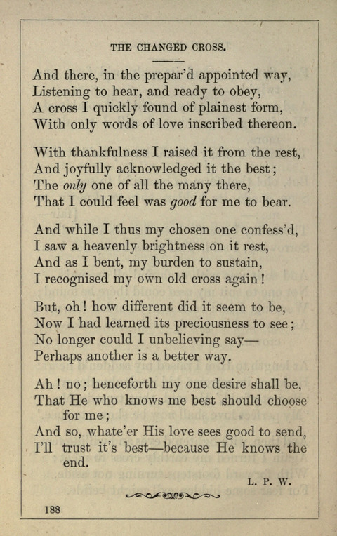One Hundred Choice Hymns: in large type page 188