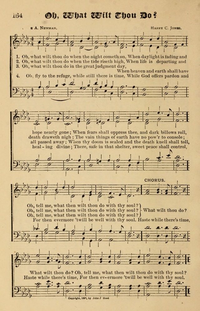 Our Hymns: compiled for use in the services of the Baptist Temple page 164