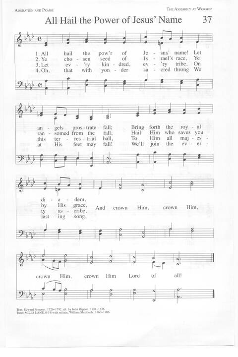 One Lord, One Faith, One Baptism: an African American ecumenical hymnal page 52