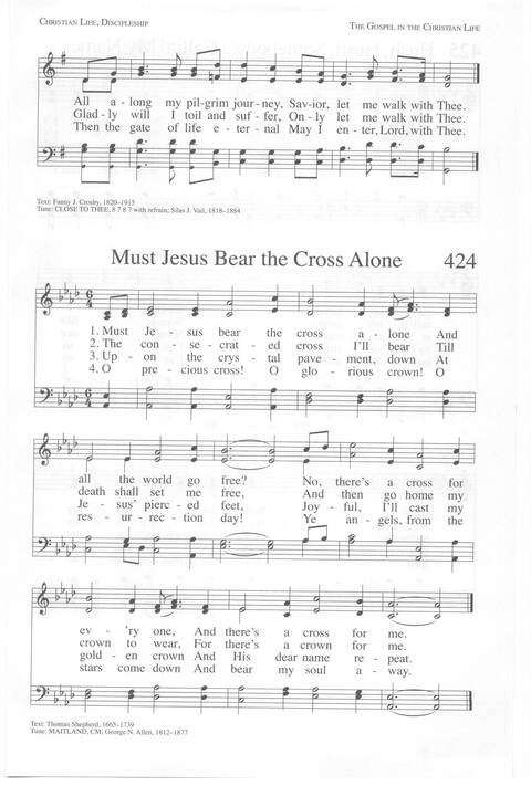 One Lord, One Faith, One Baptism: an African American ecumenical hymnal page 674