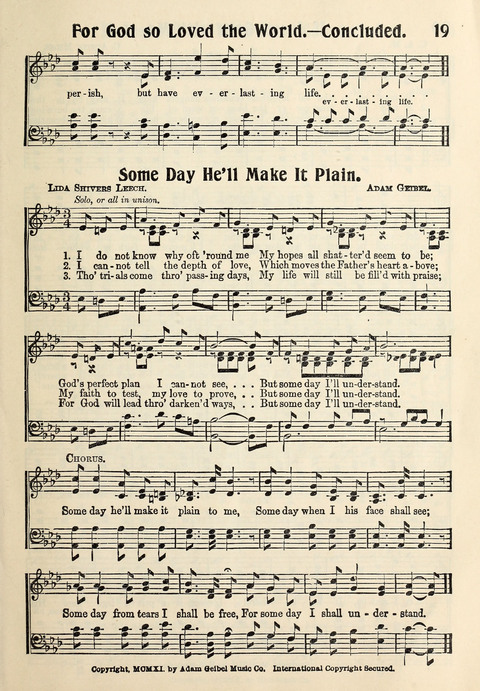 Old Songs of the Church page 19