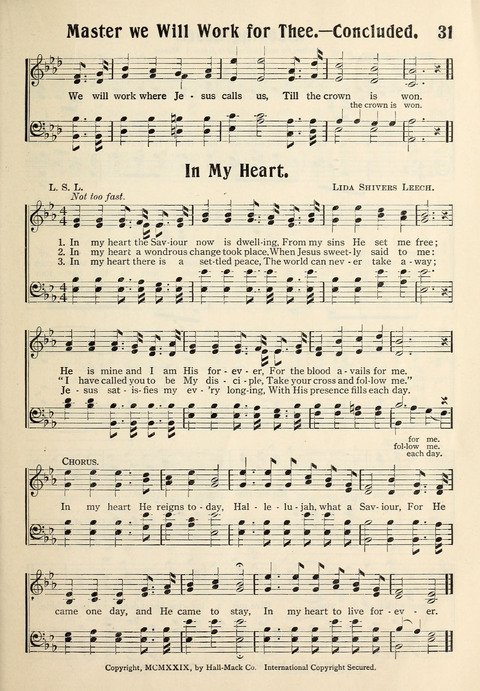 Old Songs of the Church page 31