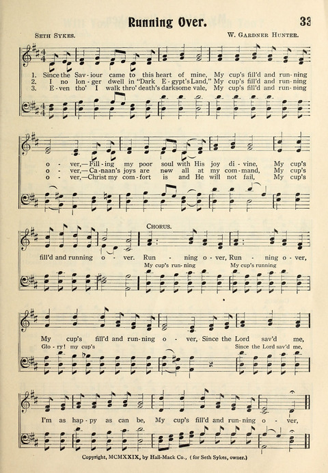 Old Songs of the Church page 33