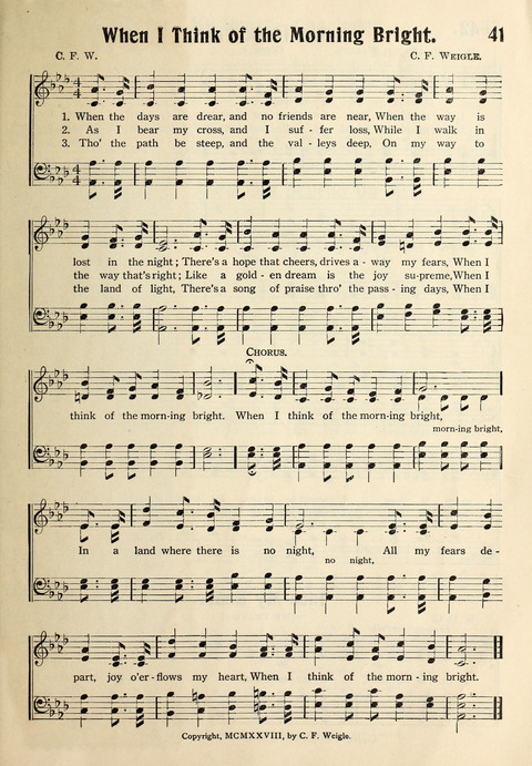 Old Songs of the Church page 41
