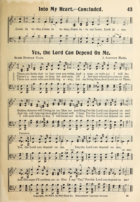 Old Songs of the Church page 43