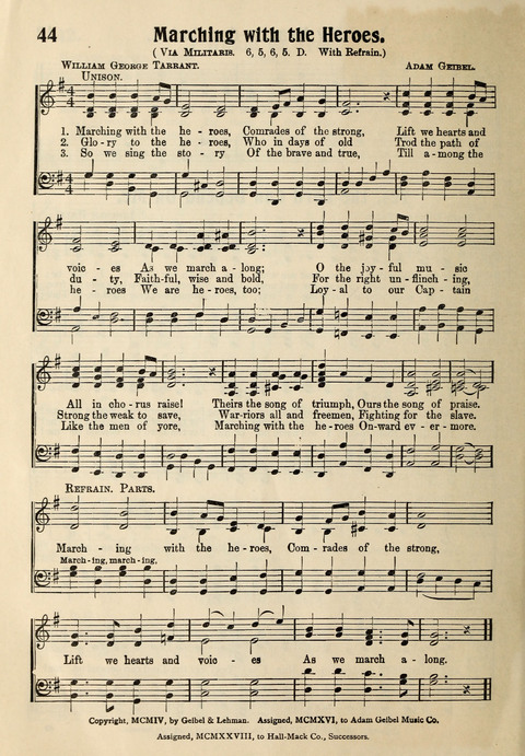 Old Songs of the Church page 44