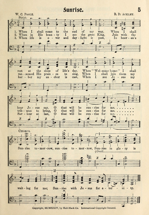 Old Songs of the Church page 5