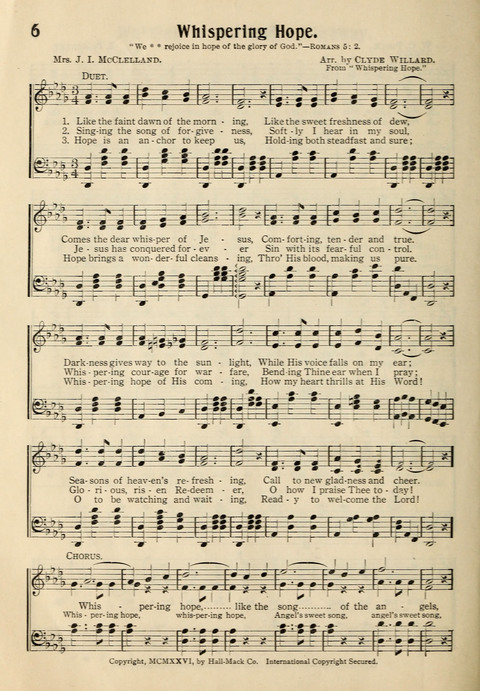 Old Songs of the Church page 6