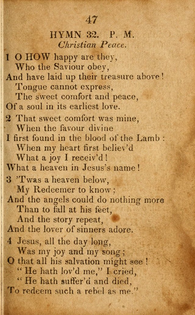 Original and Select Hymns, and Sacred Pindoric Odes., few of which have ever been published (1st. ed.) page 47