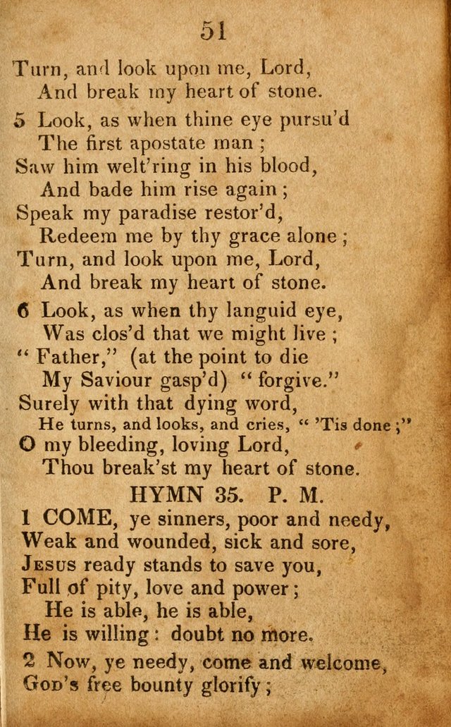 Original and Select Hymns, and Sacred Pindoric Odes., few of which have ever been published (1st. ed.) page 51
