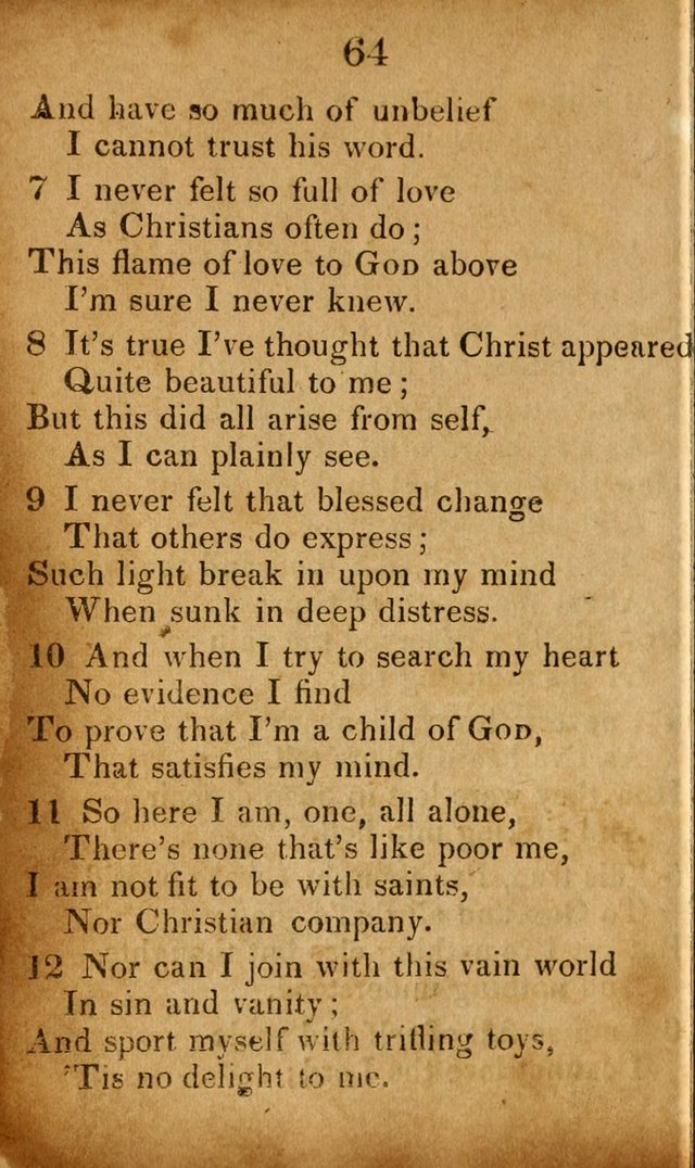 Original and Select Hymns, and Sacred Pindoric Odes., few of which have ever been published (1st. ed.) page 66