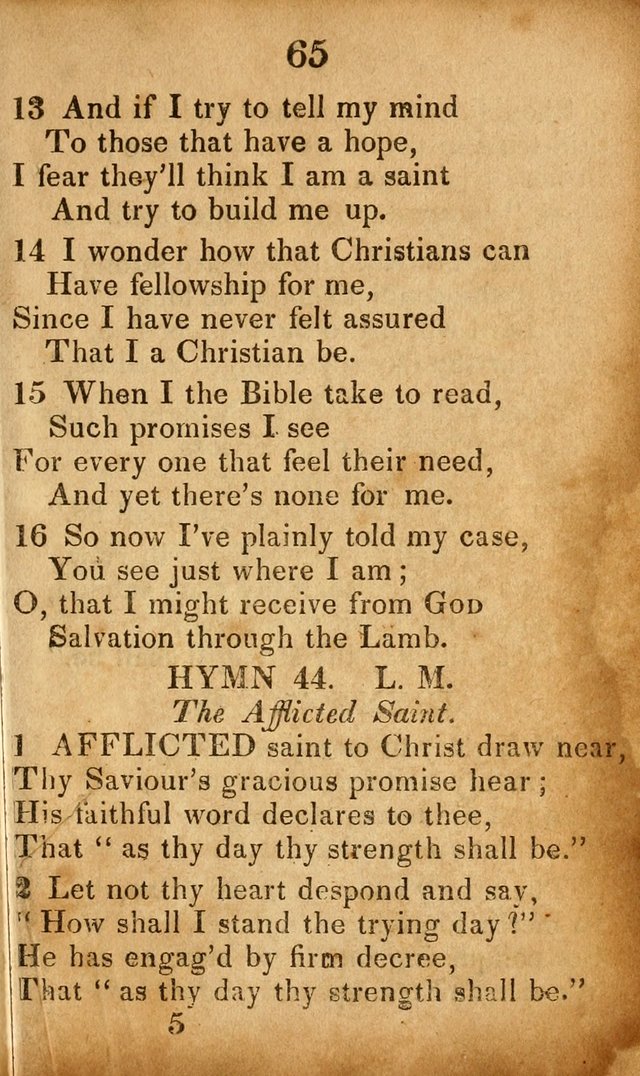 Original and Select Hymns, and Sacred Pindoric Odes., few of which have ever been published (1st. ed.) page 67