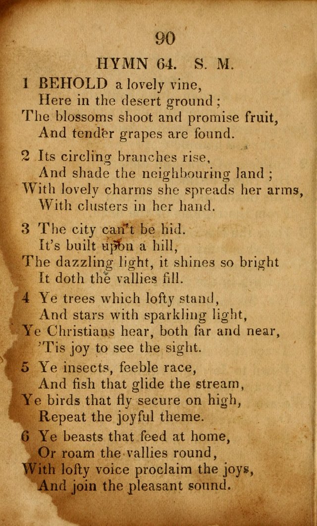 Original and Select Hymns, and Sacred Pindoric Odes., few of which have ever been published (1st. ed.) page 92