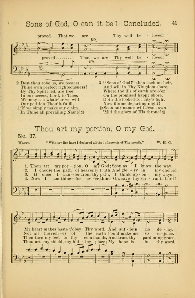 Our Sunday School: for the Sunday school and social meetings page 41