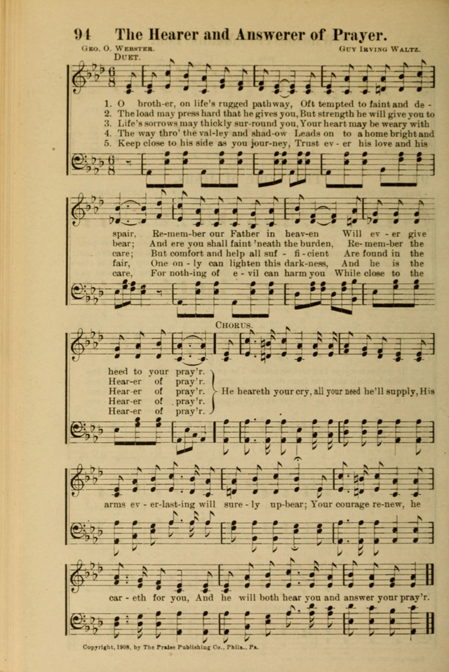 The Old Story in Song Number Two page 94