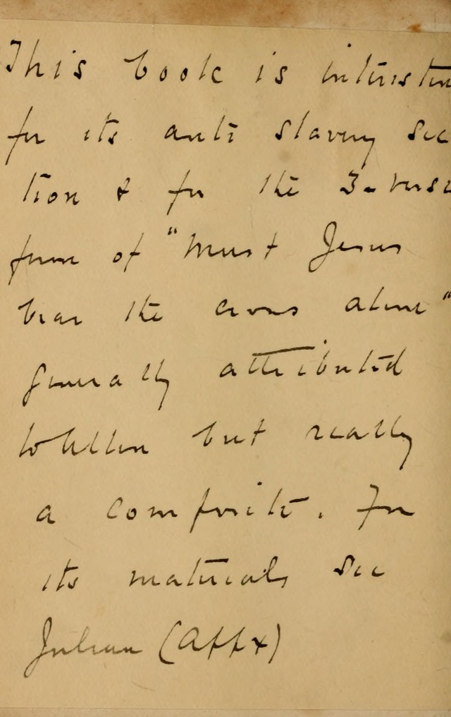 Oberlin social & sabbath school hymn book page 196