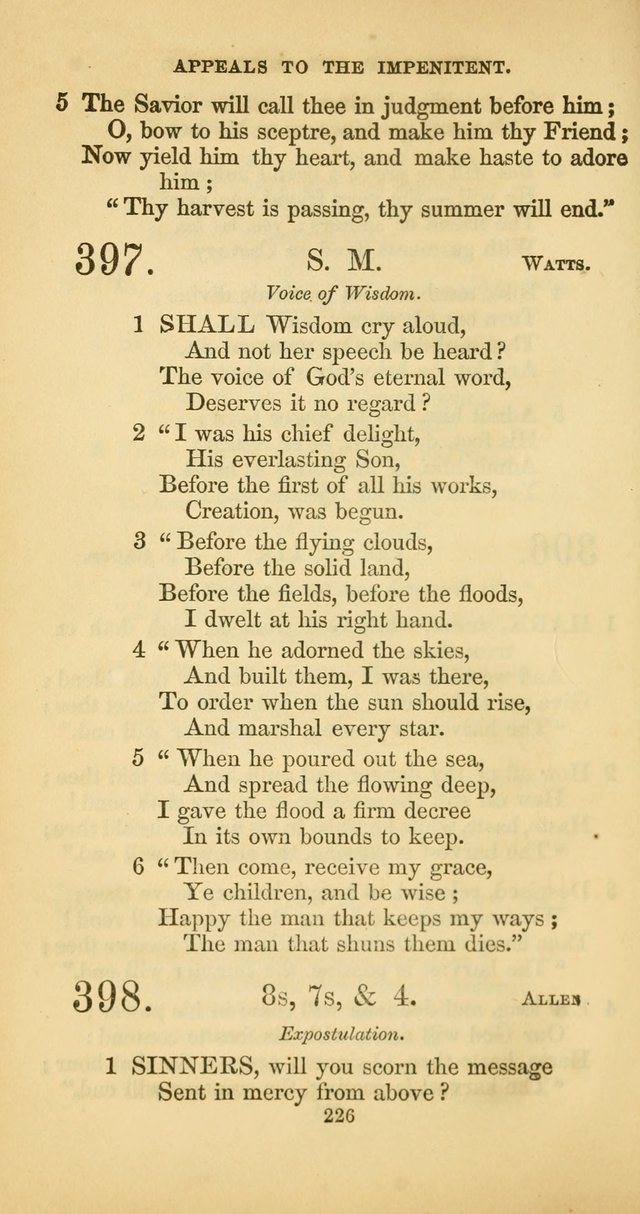 The Psalmody: a collection of hymns for public and social worship page 293