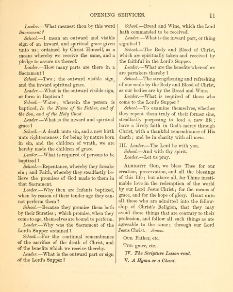 Prayer Book and Hymnal for the Sunday School page 11