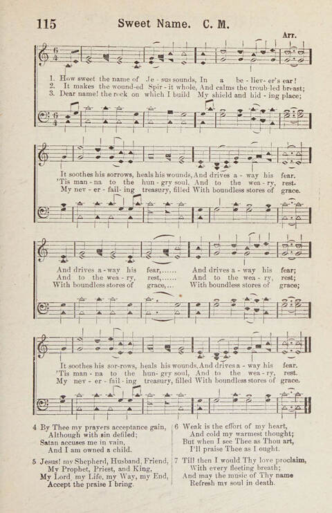 Primitive Baptist Hymn and Tune Book page 72