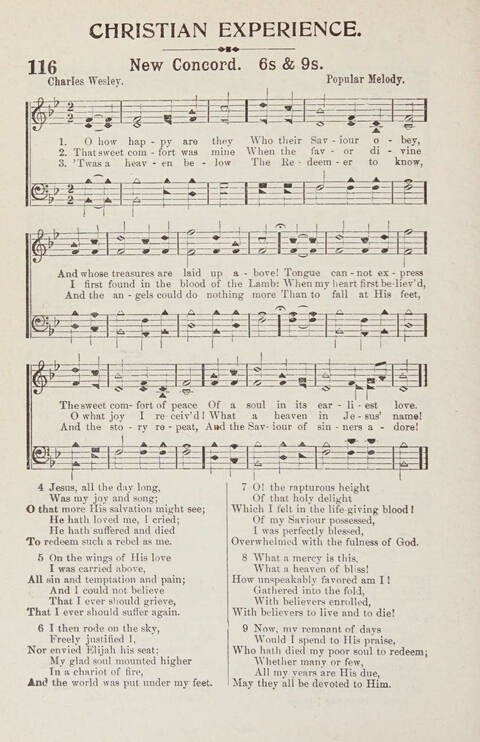 Primitive Baptist Hymn and Tune Book page 73