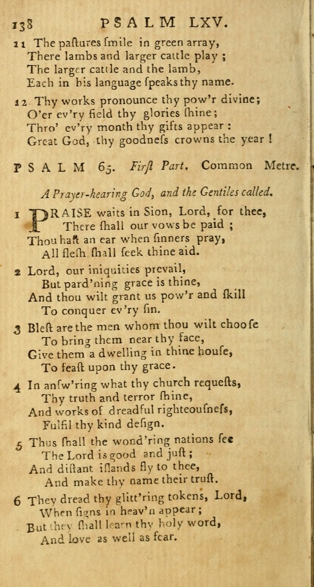 Psalms: carefully suited to the Christian worship in the United States of America: being an improvement of the old versions of the Psalms of David page 114