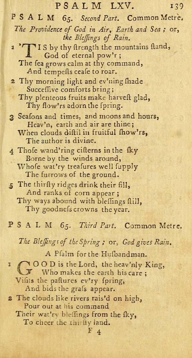 Psalms: carefully suited to the Christian worship in the United States of America: being an improvement of the old versions of the Psalms of David page 115