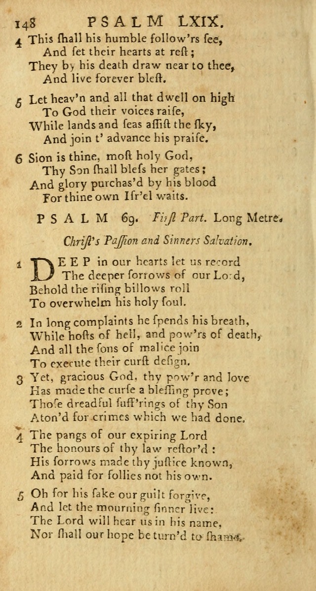 Psalms: carefully suited to the Christian worship in the United States of America: being an improvement of the old versions of the Psalms of David page 124