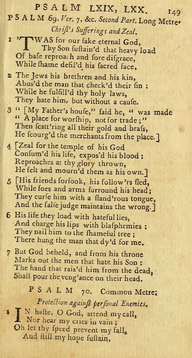 Psalms: carefully suited to the Christian worship in the United States of America: being an improvement of the old versions of the Psalms of David page 125