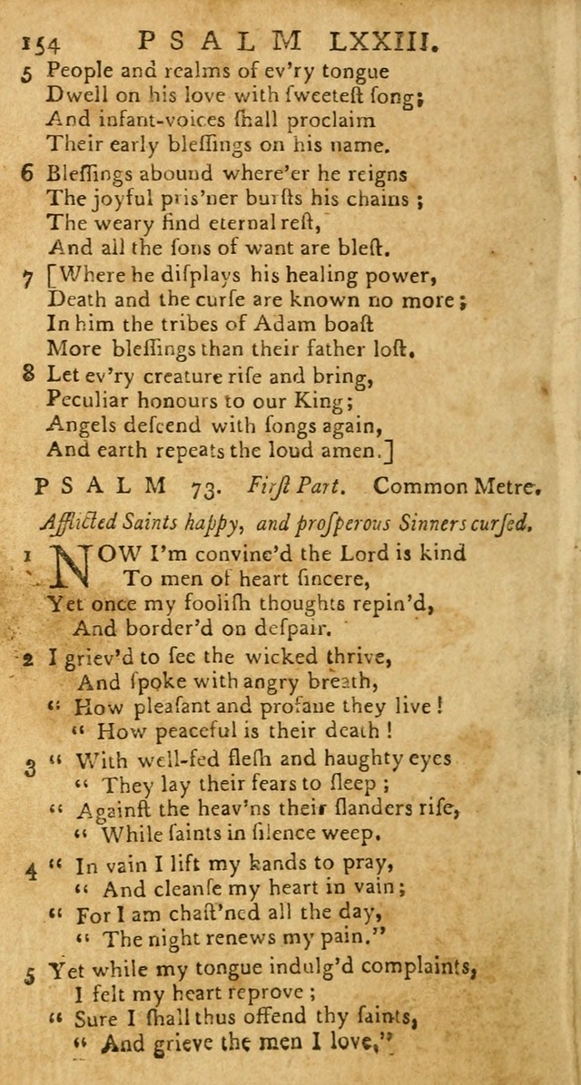 Psalms: carefully suited to the Christian worship in the United States of America: being an improvement of the old versions of the Psalms of David page 130