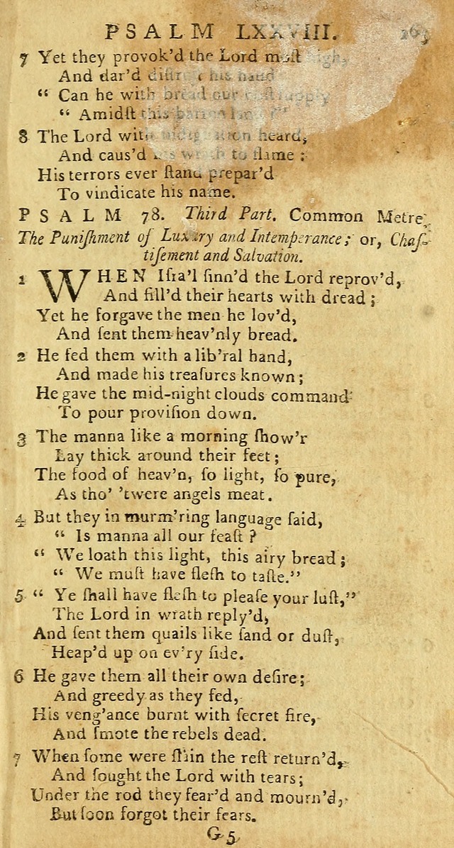 Psalms: carefully suited to the Christian worship in the United States of America: being an improvement of the old versions of the Psalms of David page 141