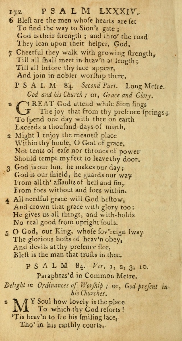 Psalms: carefully suited to the Christian worship in the United States of America: being an improvement of the old versions of the Psalms of David page 148