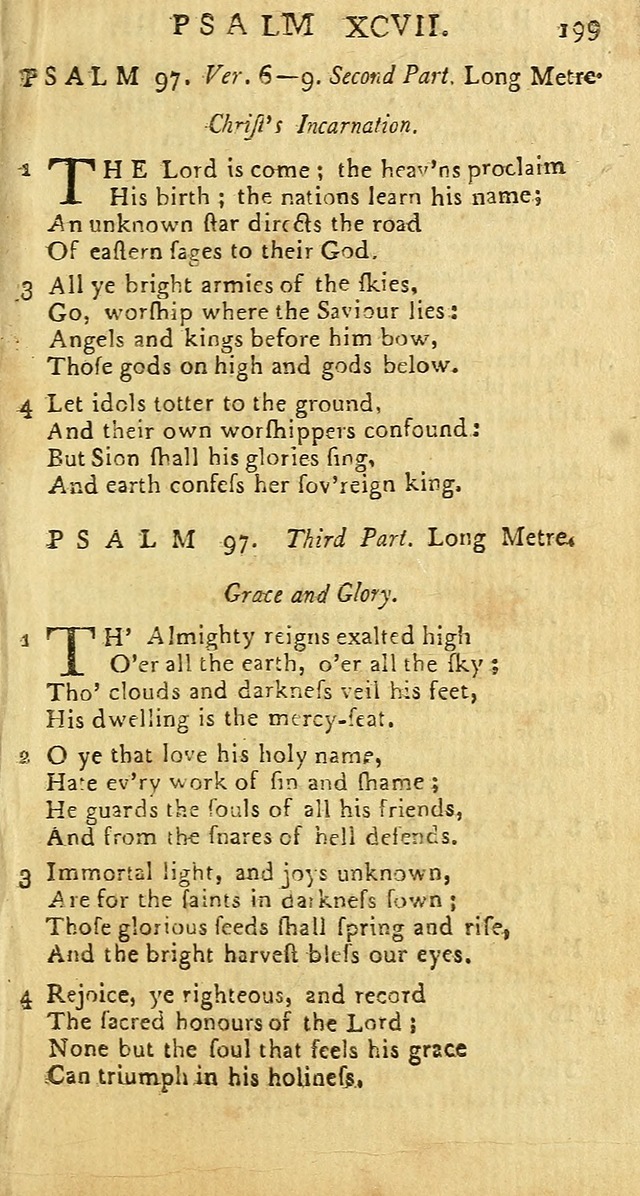 Psalms: carefully suited to the Christian worship in the United States of America: being an improvement of the old versions of the Psalms of David page 175