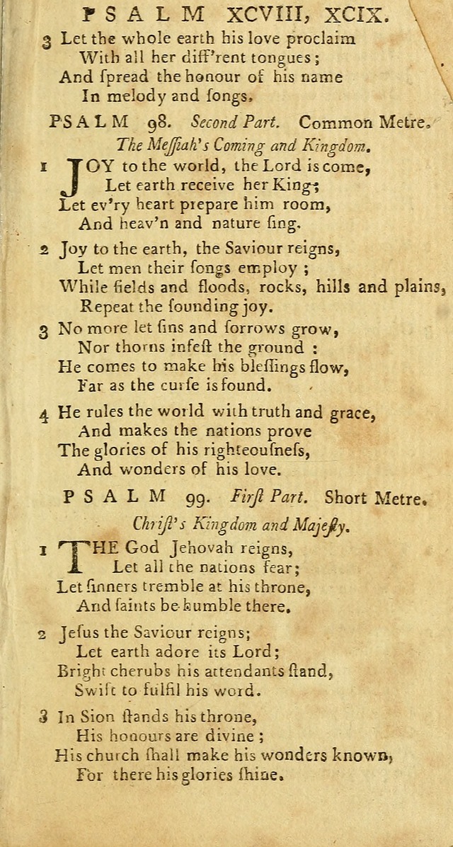 Psalms: carefully suited to the Christian worship in the United States of America: being an improvement of the old versions of the Psalms of David page 177