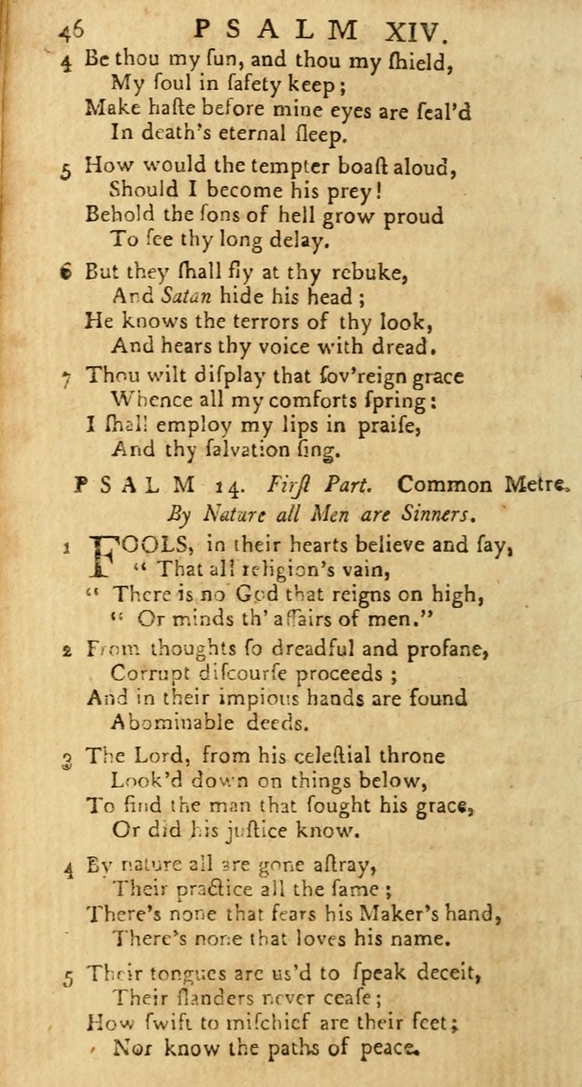 Psalms: carefully suited to the Christian worship in the United States of America: being an improvement of the old versions of the Psalms of David page 22