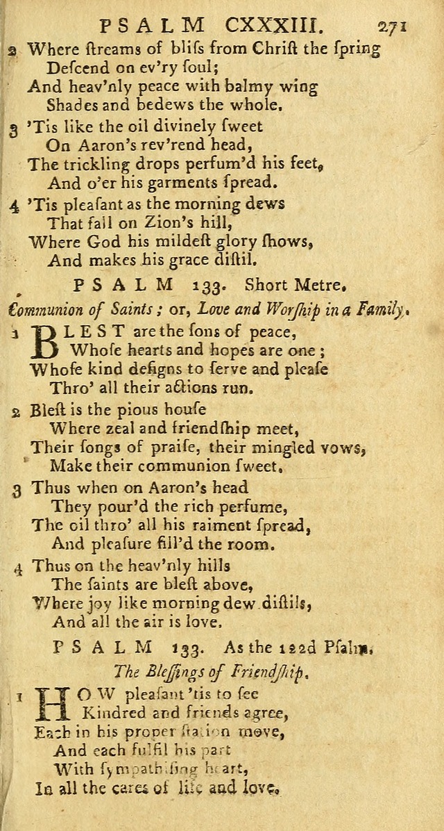 Psalms: carefully suited to the Christian worship in the United States of America: being an improvement of the old versions of the Psalms of David page 247