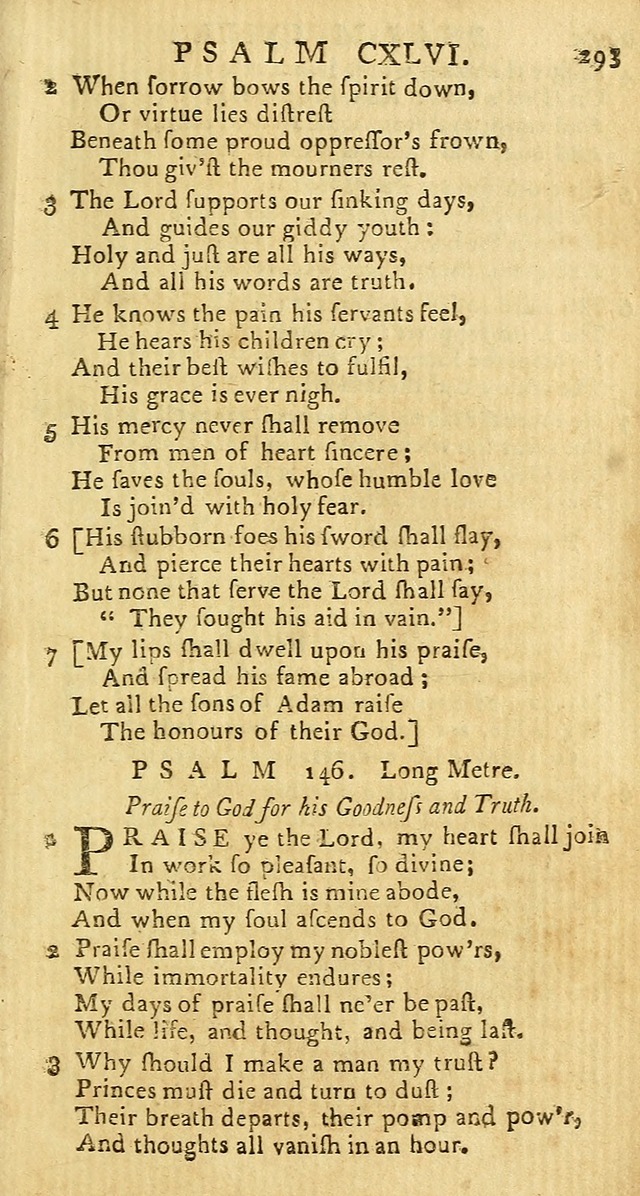 Psalms: carefully suited to the Christian worship in the United States of America: being an improvement of the old versions of the Psalms of David page 269