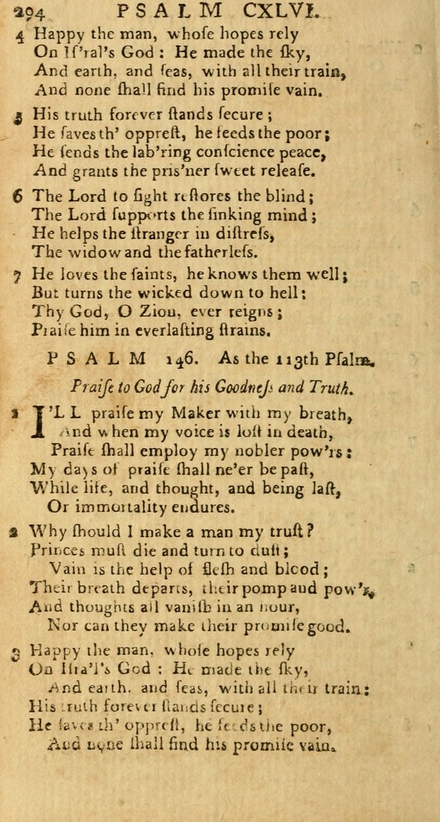 Psalms: carefully suited to the Christian worship in the United States of America: being an improvement of the old versions of the Psalms of David page 270