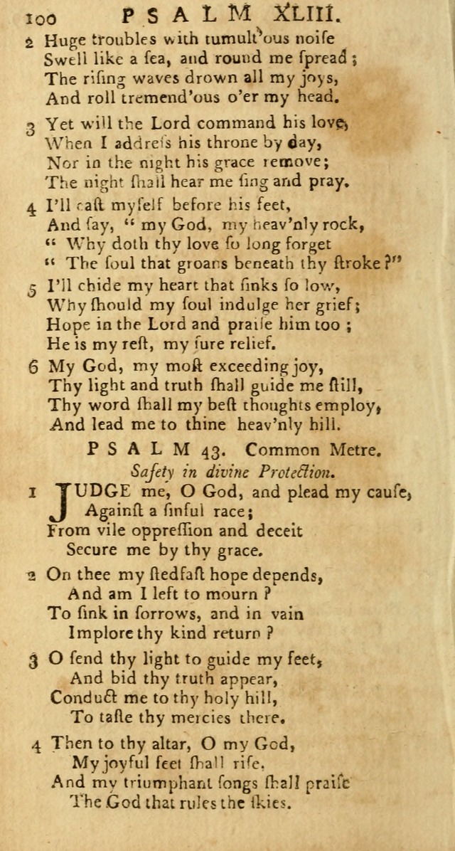 Psalms: carefully suited to the Christian worship in the United States of America: being an improvement of the old versions of the Psalms of David page 76