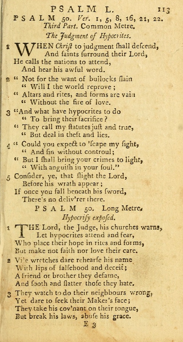 Psalms: carefully suited to the Christian worship in the United States of America: being an improvement of the old versions of the Psalms of David page 89