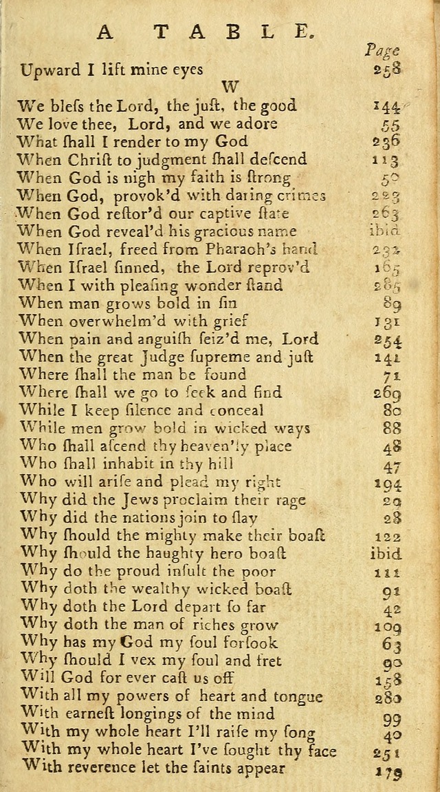 Psalms: carefully suited to the Christian worship in the United States of America: being an improvement of the old versions of the Psalms of David page xiii