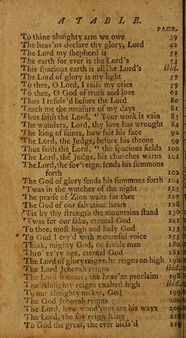 Psalms, carefully suited to the Christian worship in the United States of America: being an improvement of the old version of the Psalms of David ; allowed by the reverend Synod of New York and Philad page 324