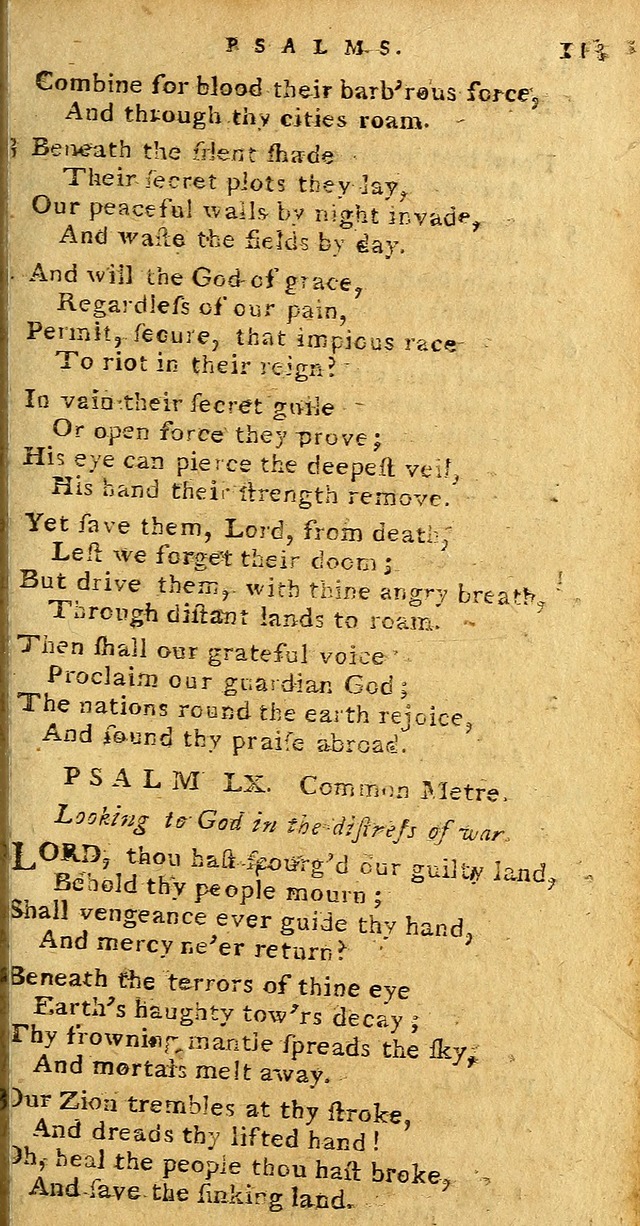 Psalms carefully suited to the Christian worship in the United States of America: being Dr. Watts