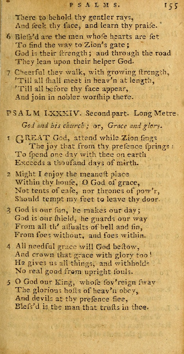 Psalms carefully suited to the Christian worship in the United States of America: being Dr. Watts