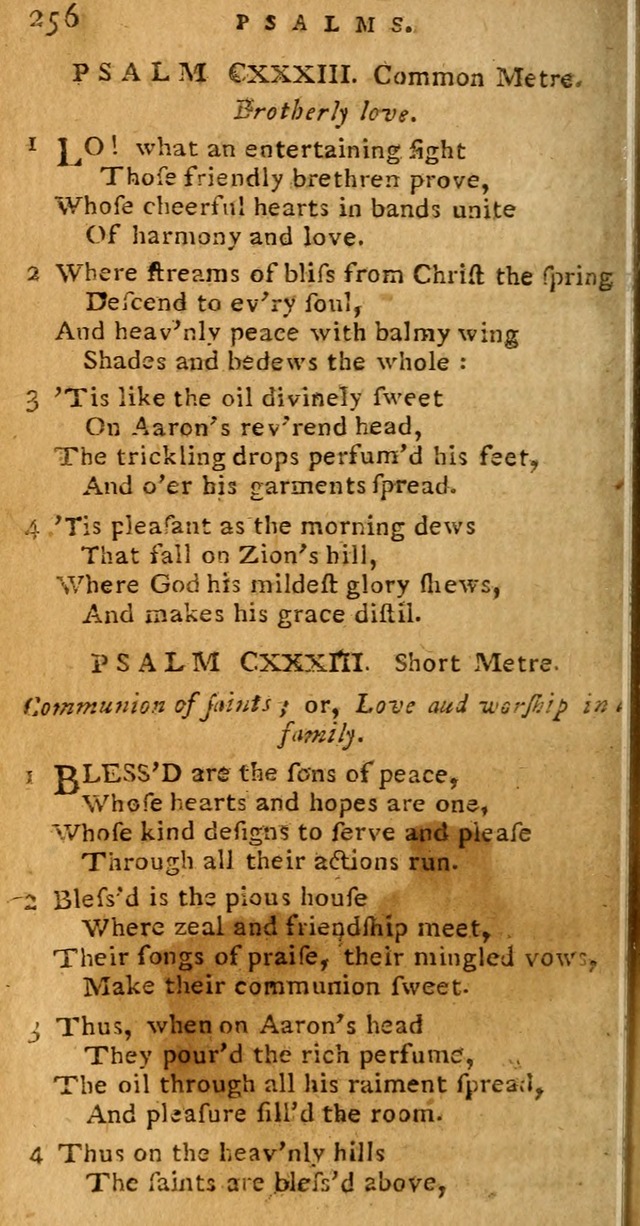 Psalms carefully suited to the Christian worship in the United States of America: being Dr. Watts