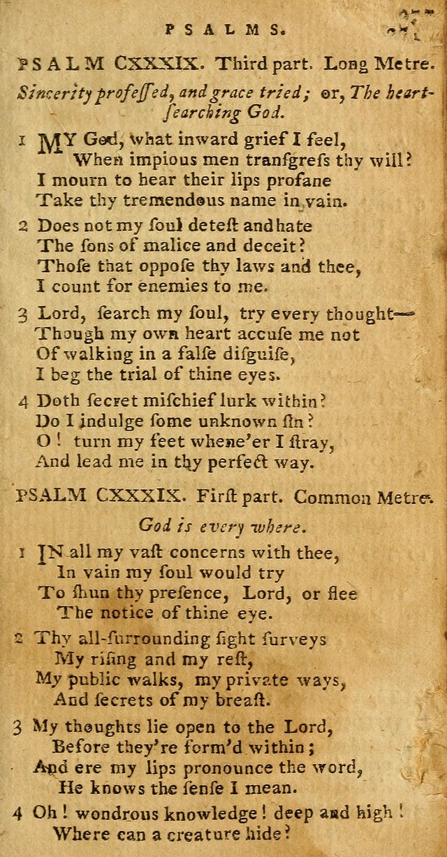 Psalms carefully suited to the Christian worship in the United States of America: being Dr. Watts