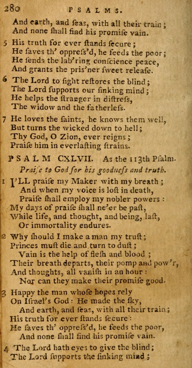 Psalms carefully suited to the Christian worship in the United States of America: being Dr. Watts
