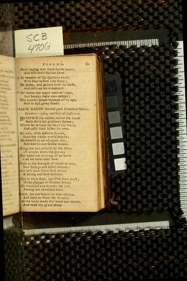 Psalms carefully suited to the Christian worship in the United States of America: being Dr. Watts